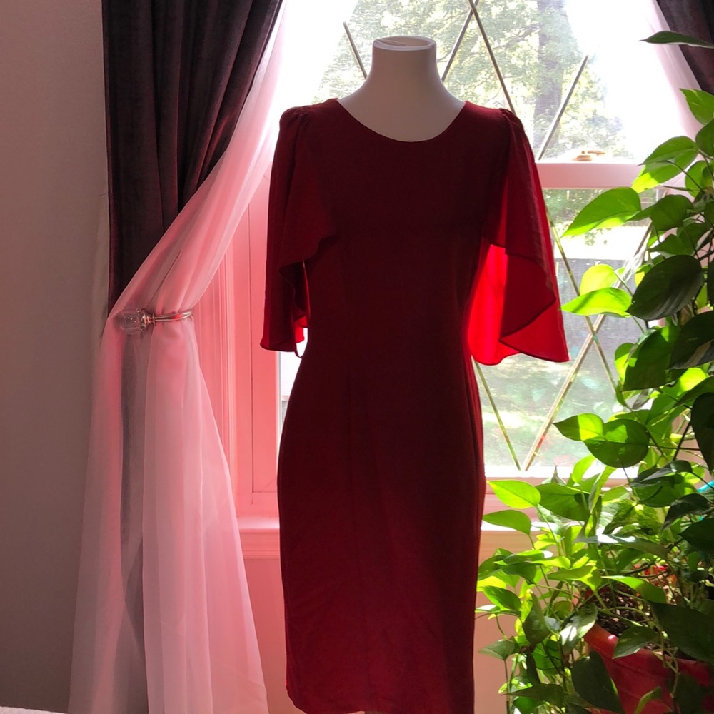 Red dress